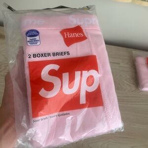 Pink supreme underwear boxer briefs